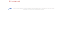 Desktop Screenshot of dubaikv.com